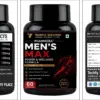 Men's Max | Power & Wellness Formula | Men's Health & Performance | 60 Capsules