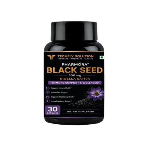 Black Seed Black Seed 500mg | Nigella Sativa (Kalonji Oil) | Immune Support & Wellness | 30 Softgel Capsules